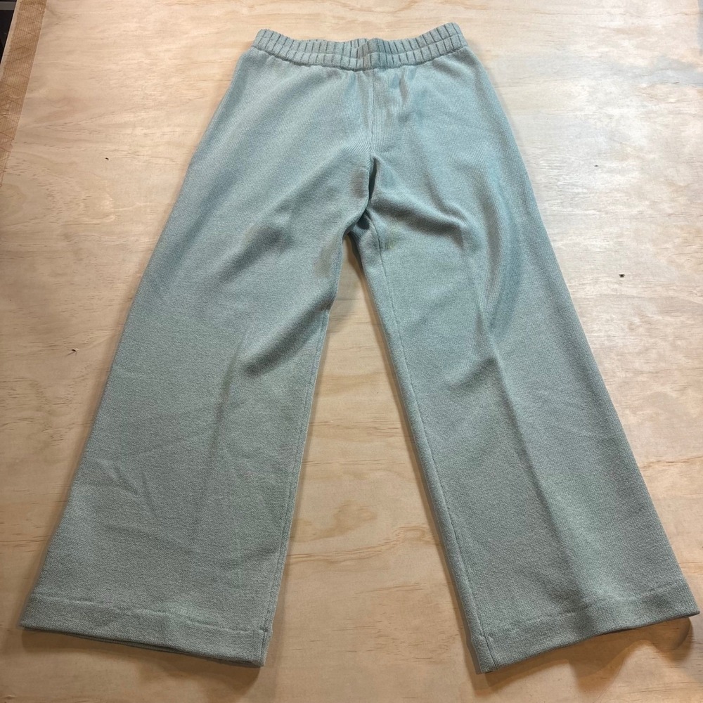 St. John Sport Green Santana Knit Pants Women's Size Small